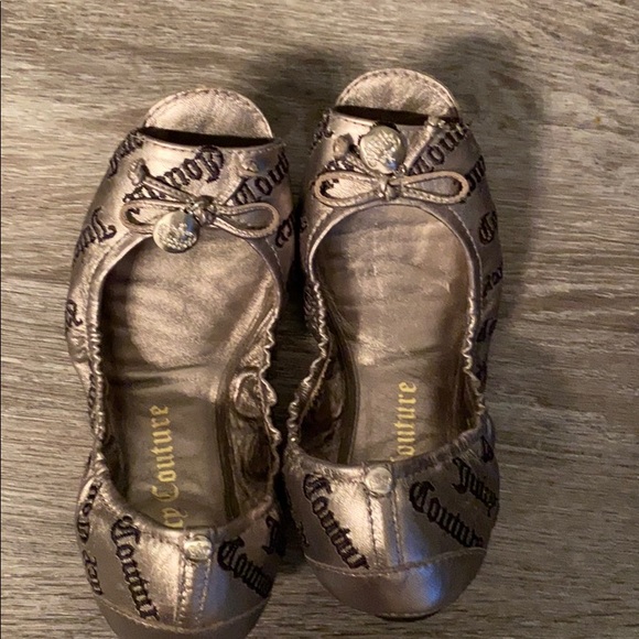 Juicy Couture open toe Princess ballet Flats - Picture 1 of 4